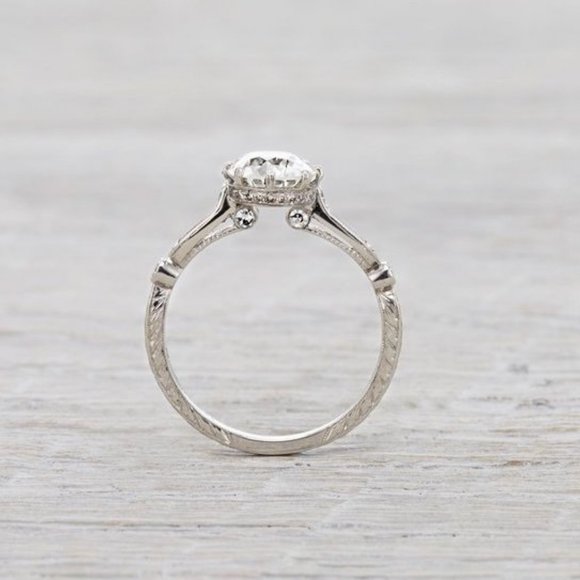 Vintage Engagement Ring by Erstwhile - Picture 3 of 11